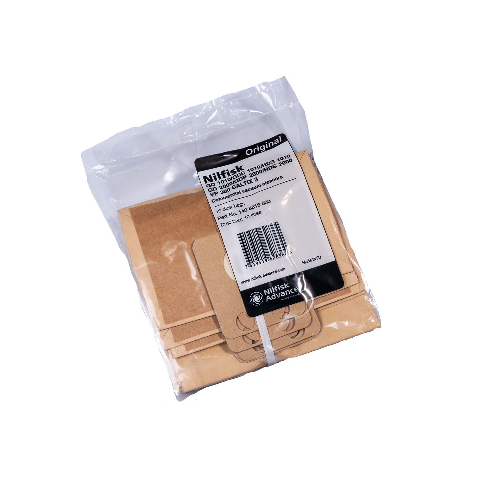 Dammsugarpåsar till Nilfisk VP 300, VP400, GD910, GD1010