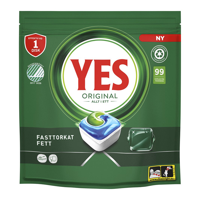 Yes Original All in One diskmaskinstabletter