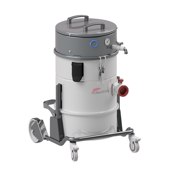 Upptäck tryckluftsdammsugare Delfin MTL 301 Airex Z22. Kompakt och hållbar för säker dammsugning i zon 22-klassad miljö.