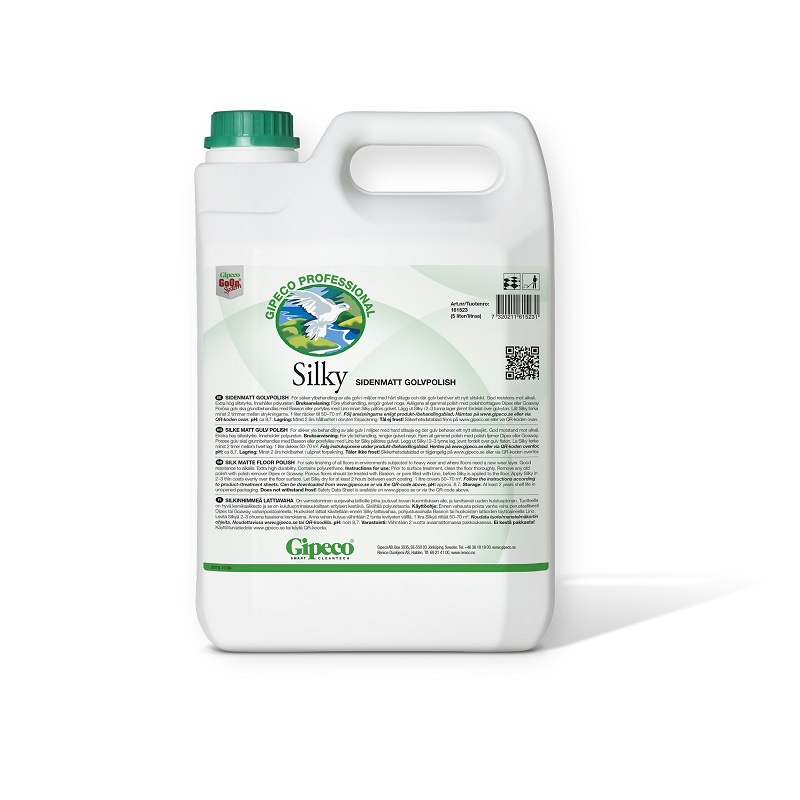 Golvpolish Gipeco Silky Sidenmatt 5L