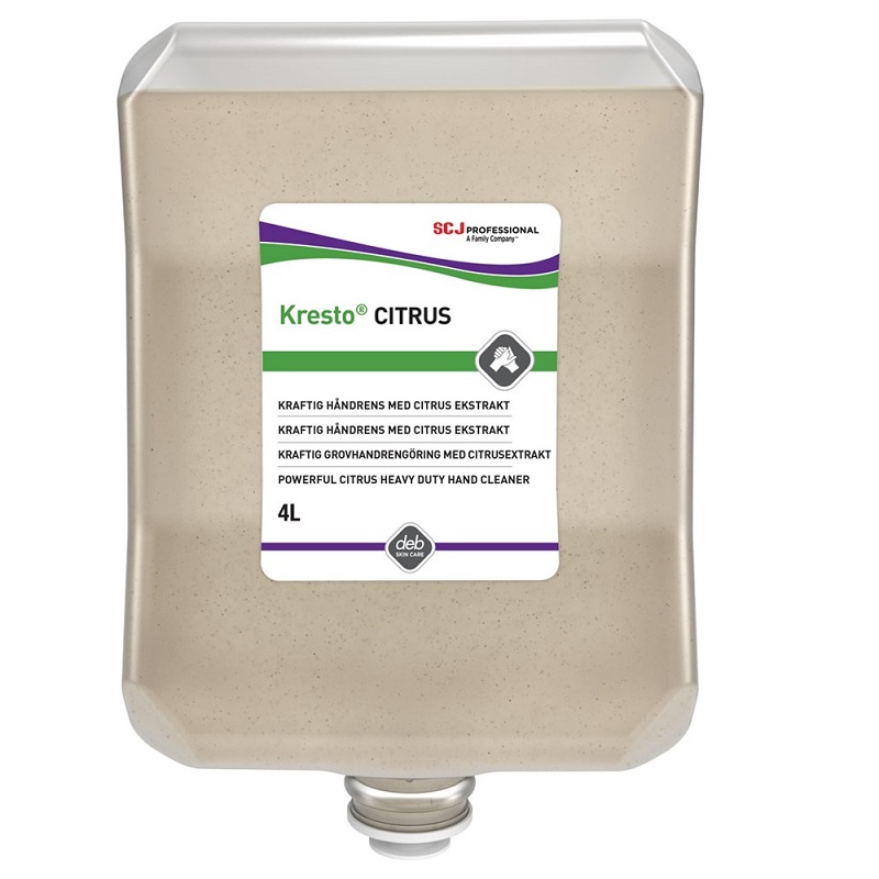 Grovtvål Deb Kresto Citrus Power Wash 4L