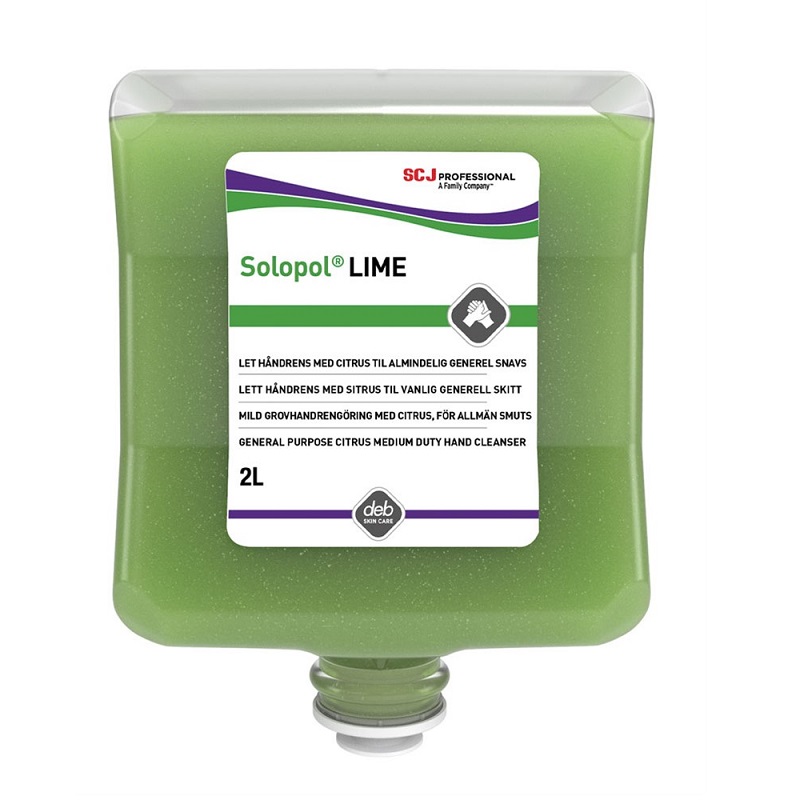 Grovtvål Deb Solopol Lime Wash 2L