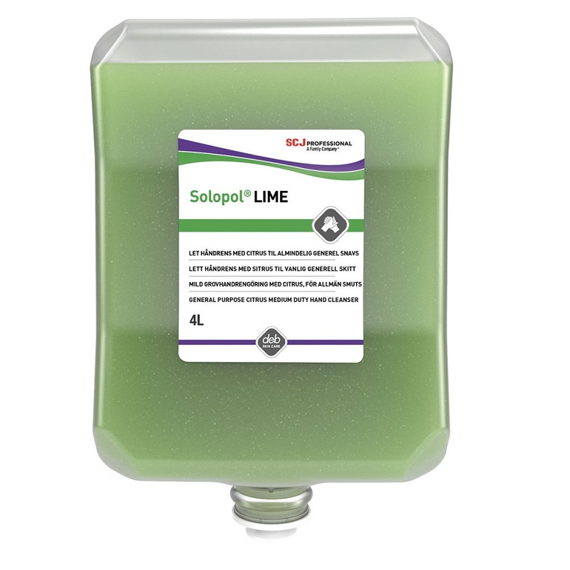Grovtvål Deb Solopol Lime Wash 4L