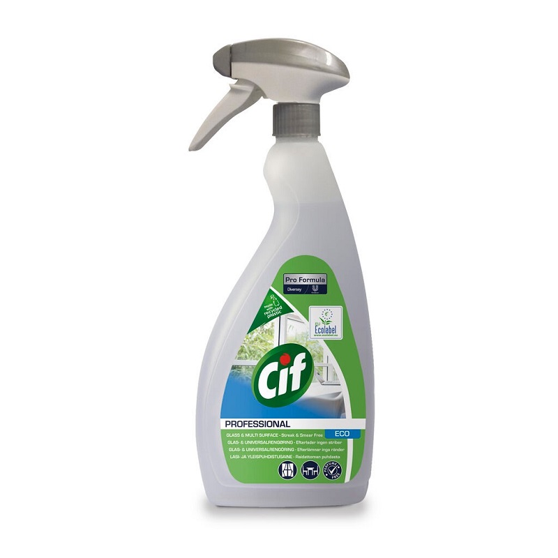 Fönsterputs Cif Professional Eco Glass & Multi Surface 750ml