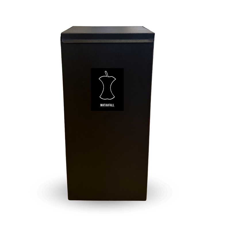 Sorteringskärl 60l Källsortingskärl med lock