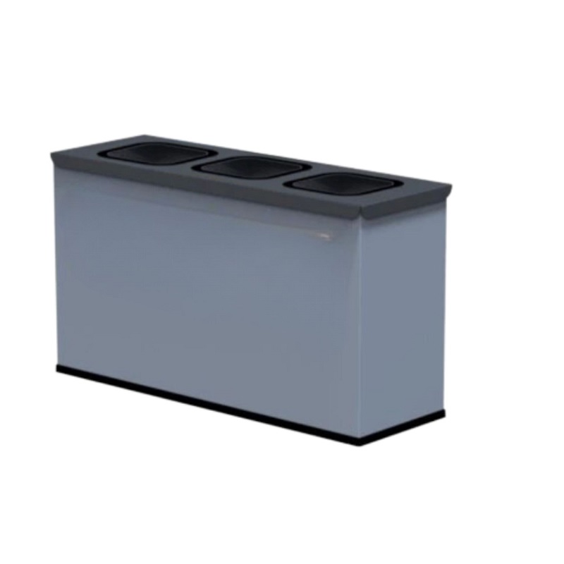 Sorteringsstation Station Mini 3x12l Källsortering