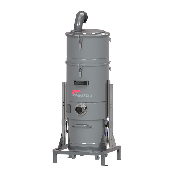 Föravskiljare Delfin SEP.DLF-0006! Filtrerar det uppsugna materialet till centraldammsugaren eller industridammsugaren med luftflöden upp till 1100m3/h.