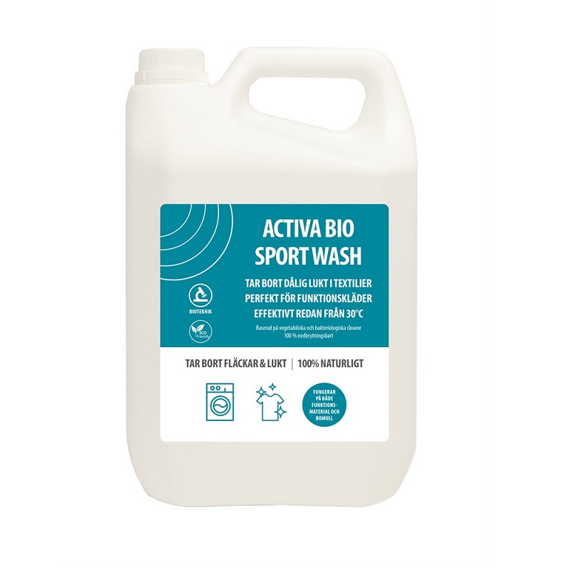 Tvättmedel Activa Bio Sport Wash 5L