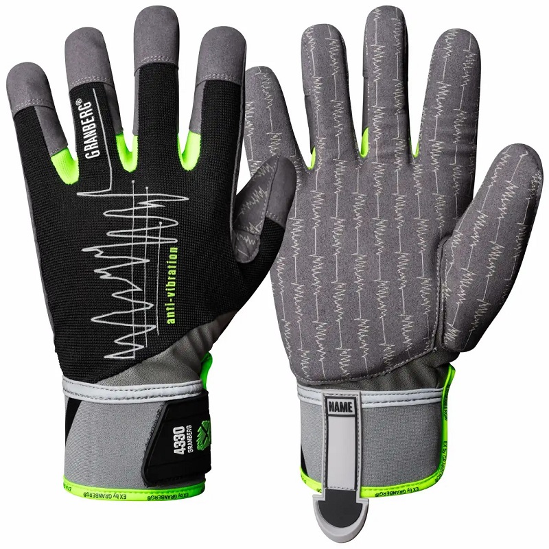 Arbetshandske Granberg Vibrationsdämpande EX4330 Storlek 9