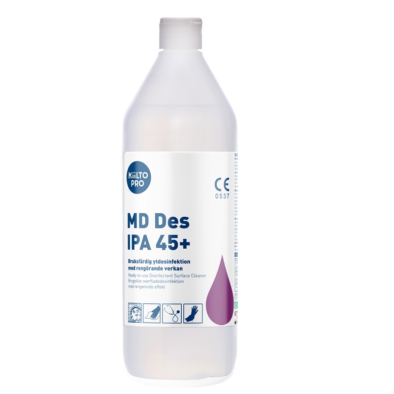 Ytdesinfektion Kiilto Pro MD Des IPA 45+