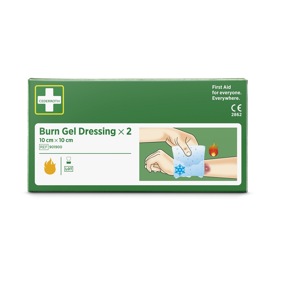Cederroth Kompress Burn Gel Dressing 10x10cm