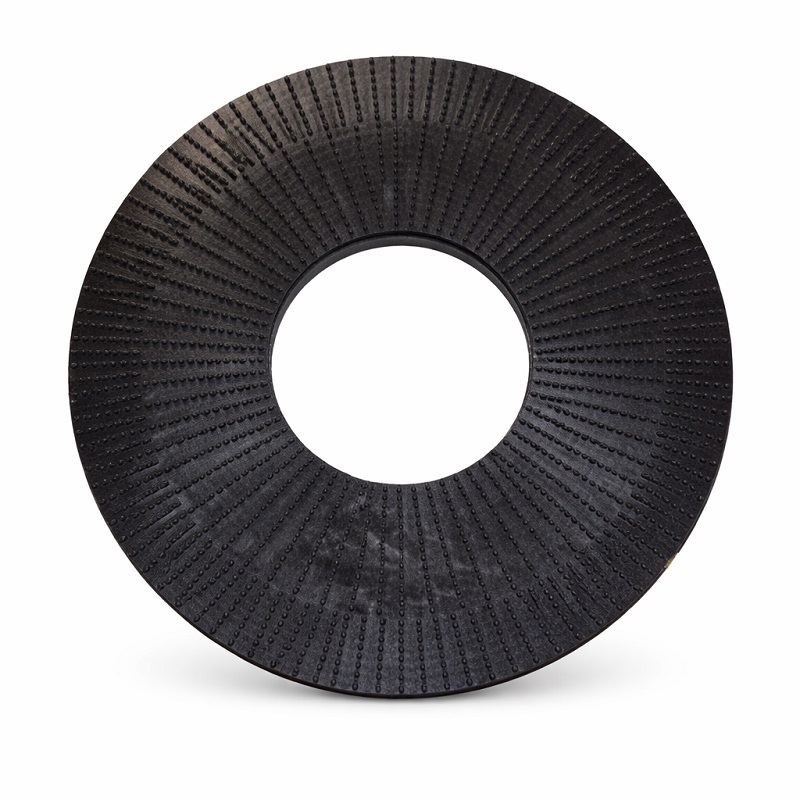 Fästplatta 13 tum Harpunfäste med gummibaksida